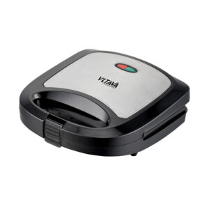 Electric non-stick sandwich maker with ready and heating light indicators, heat-proof handle, close switch, 220–240V 50/60Hz 750W