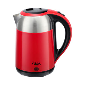 Electric kettle with automatic power-off after boiling, dry heating protection, 360-degree rotational base, double-layer design, 1500W