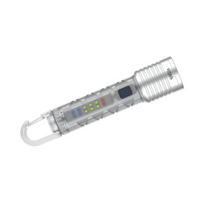 Rechargeable 20W CREE LED Searchlight – 1000 Lumens, 2500mAh Li-ion Battery, Type-C Fast Charging, Aluminum + ABS Body Torch