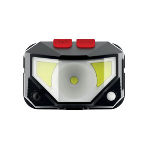 500 Lumens LED Sensor Light – 3W LED + 2 COB, 2000mAh Built-In Li-ion Battery, USB Charging, High-Low Modes