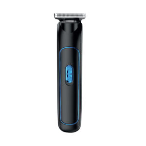 Hair trimmer with 2000mAh Li-Ion battery, high-speed motor, zero-cut option, and low-noise operation