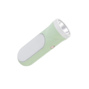 5W LED Rechargeable Flashlight & Emergency Lamp with 2400mAh Li-ion Battery, Type-C Charging – 200/300 Lumen, 2.5-Hour Charge